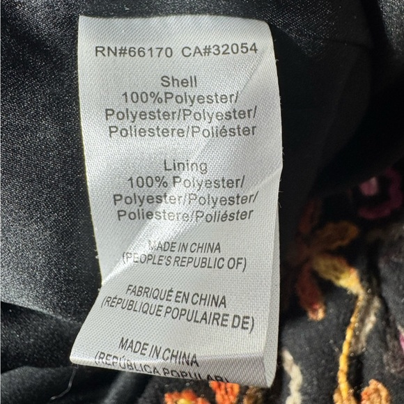 Anthropologie Hutch Floral Embroidered Coat Size Small NWT Brand New Multicolour - Picture 11 of 14